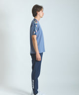 ショルダーフラワーグラフィックTEE　ATMA506