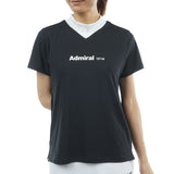カラタッチ＋(PLUS) Vカラーモックネックシャツ ADLA633