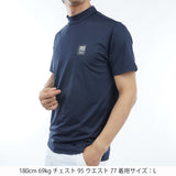 ロゴエンボス モックシャツ ADMA407