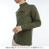 裏起毛 モックネックシャツ  ADMA494