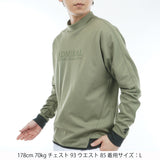 カラタッチ＋(PLUS) 長袖モックネックシャツ ADMA557