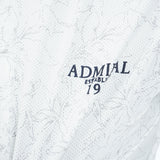 ストレッチメッシュ リーフプリントシャツ ADMA625