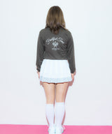 Admiral × mu テニスクラブロゴ L/S TEE　ATMA435