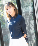 Admiral × mu テニスクラブロゴ L/S TEE　ATMA435