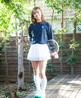 Admiral × mu テニスクラブロゴ L/S TEE　ATMA435