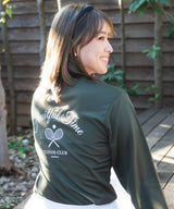 Admiral × mu テニスクラブロゴ L/S TEE　ATMA435