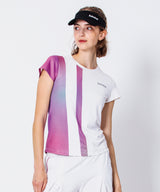 アシンメトリーライングラフィックTEE ATLA331