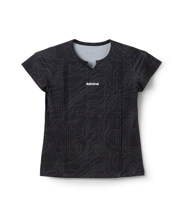 ピンタックグラフィックTEE ATLA601