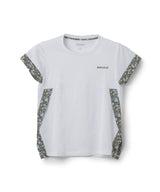 フラワープリントサイドスリット TEE ATLA619