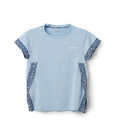 フラワープリントサイドスリット TEE ATLA619