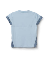 フラワープリントサイドスリット TEE ATLA619