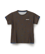 フラワーチェックサイドフレアTEE　ATLA655 ATLA655_03.jpg
