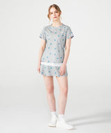 フラワーチェックサイドフレアTEE　ATLA655 ATLA655_10.jpg