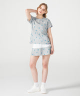 フラワーチェックサイドフレアTEE　ATLA655 ATLA655_11.jpg
