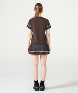 フラワーチェックタックプリーツスコート　ATLA658 ATLA658_14.jpg