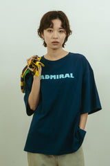 スリット入ビックTシャツ　ANMA509