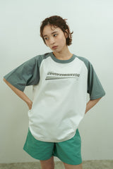 ラグランスリーブTシャツ　ANUN604