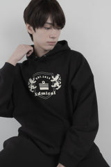 Big silhouette sweatshirt hoodie　ANMA405